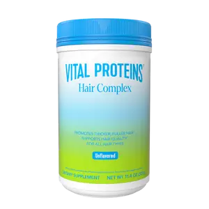 Vital Proteins Collagen Peptides + Biotin 10000mcg Hair Complex, Hair Growth Supplement