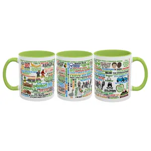 Psych TV Show Quote Accent Mug, Shawn And Gus Pineapple Coffee Mug 11oz 15oz