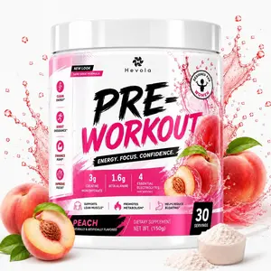 Women's Creatine Powder Blend - Strawberry or Peach Flavor | With Pure Creatine Monohydrate & Electrolytes | Easy-Mix Daily Fitness Supplement | Refreshing Fruit Flavor | 30 Servings