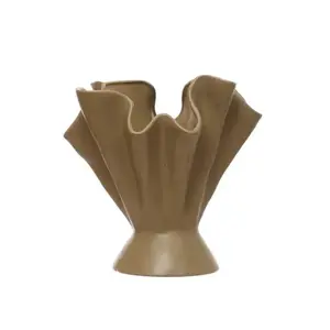 Ruffled Vase