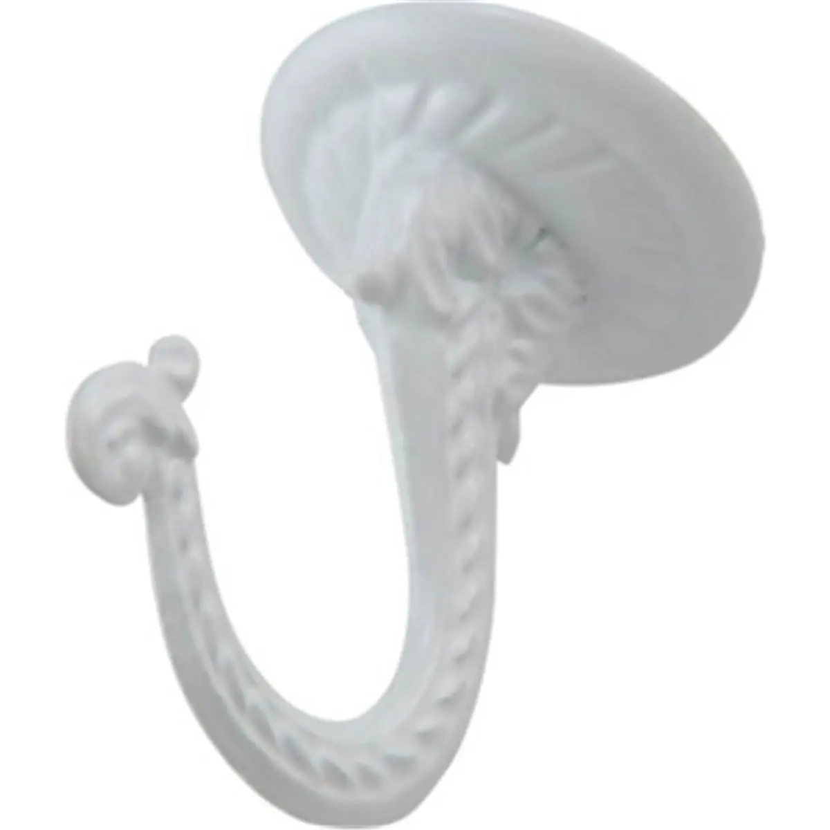 212 MAIN Jumbo Fastener Hook, White Large Wall-Mountable Hangable Hook for Hangers