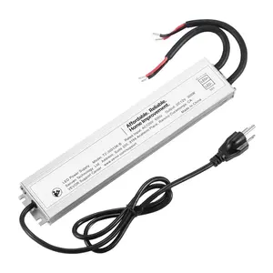 VEVOR LED Driver 300W 12V DC Low Voltage Transformer Waterproof IP67 Power Supply