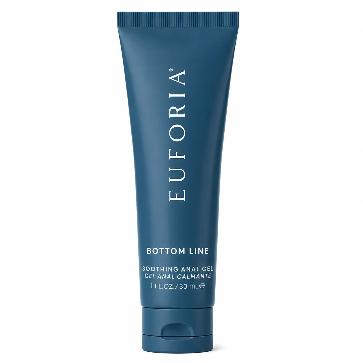 EUFORIA Bottom Line Soothing Anal Gel | Lightweight Moisturizing Gel | Helps Soothe Delicate Skin | Fast-Absorbing Personal Care Formula | 30 mL (1 fl oz)
