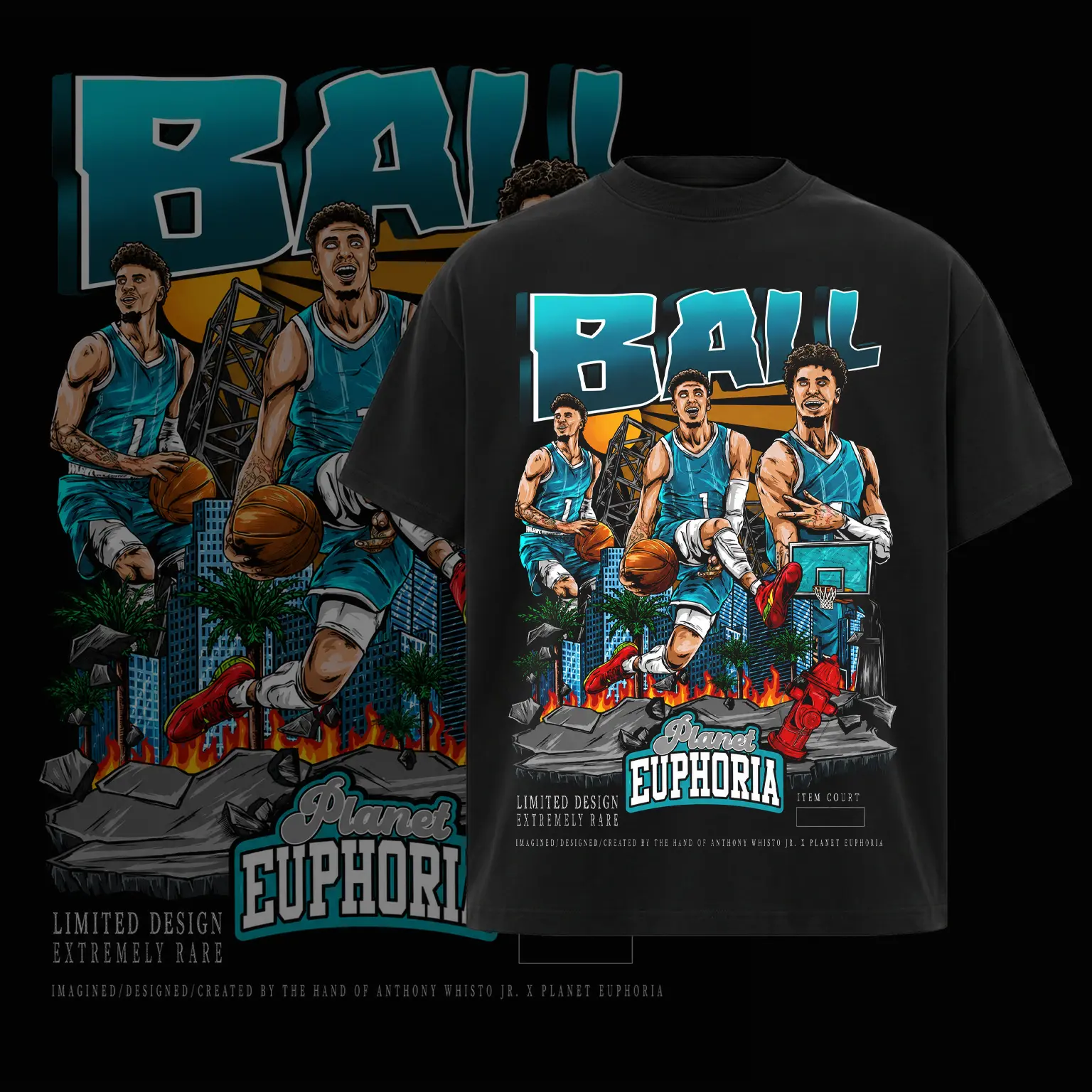 LaMelo Ball Shirt Vintage Basketball Graphic Tee Men Women Fan Sports Tshirt