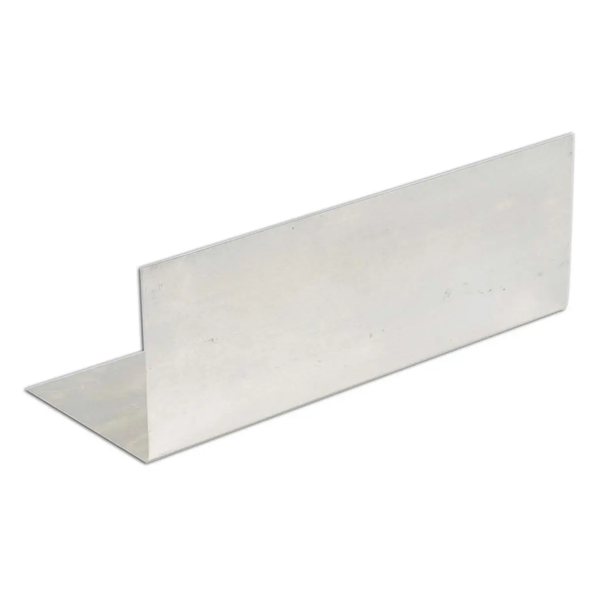 68707 Silver Aluminum Pre-Bent Step Shingle Flashing, 2-1/2 in, 4.7" h x 4.9" w x 7.8" l, for Wall-to-Roof Application (Sailing & Water Sports Use)