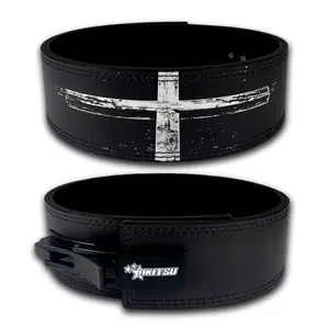 Christian Weightlifting Belt - Akitsu Athletics 10MM Cross Lever Belt