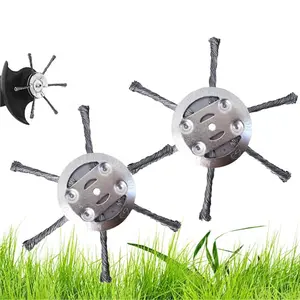 Lawn Mower Steel Wire Grass Trimmer Head Brush Cutter Weed Eater Trimmer Head