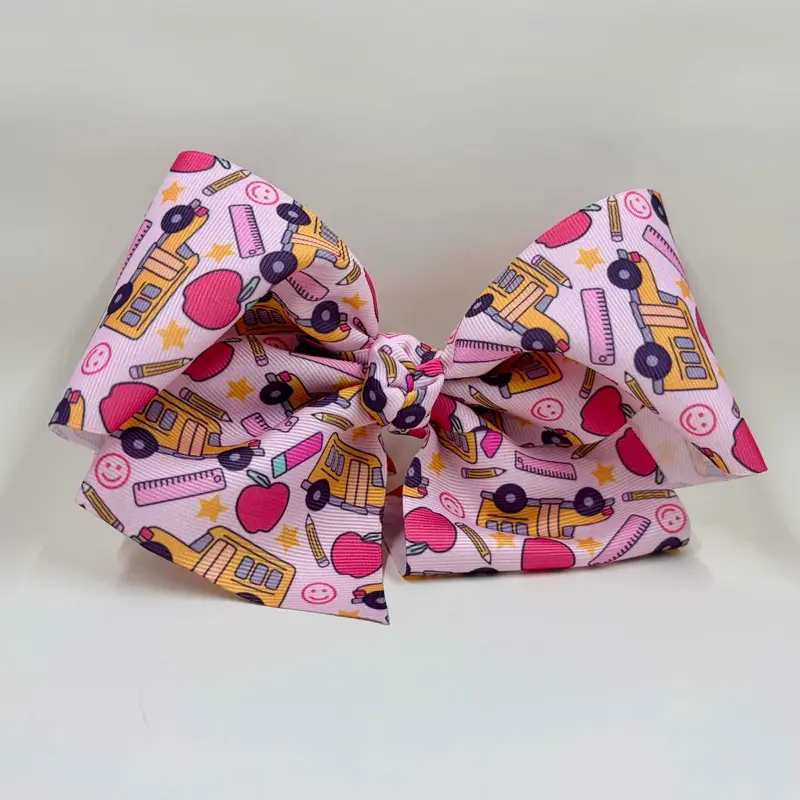 Classroom Cutie - Back To School Bow with Clip