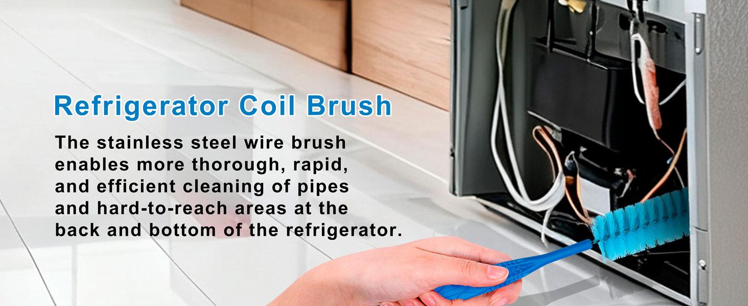 4 Pieces Dryer Vent Cleaner Kit‌ with‌Lint Brush‌ –‌Dryer Vent Brush‌,‌‌ for‌Lint Trap‌,‌Appliance Brush‌ &‌Dryer‌ Black