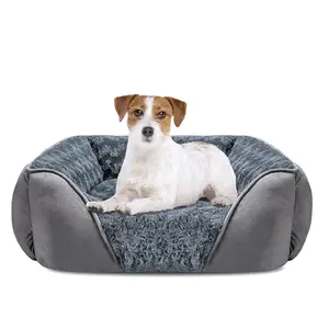 Detachable All-Season Dog Bed, Dual-Sided Thickened Pet Sleep Pad, Washable Orthopedic Sofa Bed, Soft Breathable Puppy Mat, Durable Non-Slip Bottom, Shaped Beds