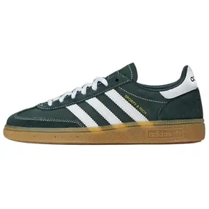 SPORTY & RICH x adidas Originals Handball Spezial Sneakers in Dark Green for Men and Women - Soft, Comfortable, Thin-Soled, Durable Low-Top Shoes Trending Shoes, House White Official Shoes to Get / Maison Mihara