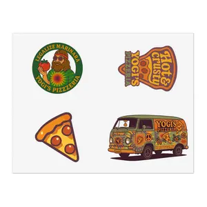 Yogi’s Pizzeria Sticker Sheet