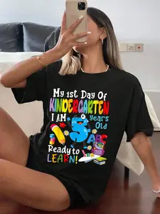 1st Day Of School My First Day Of kindergarten Boys Girls T-Shirt