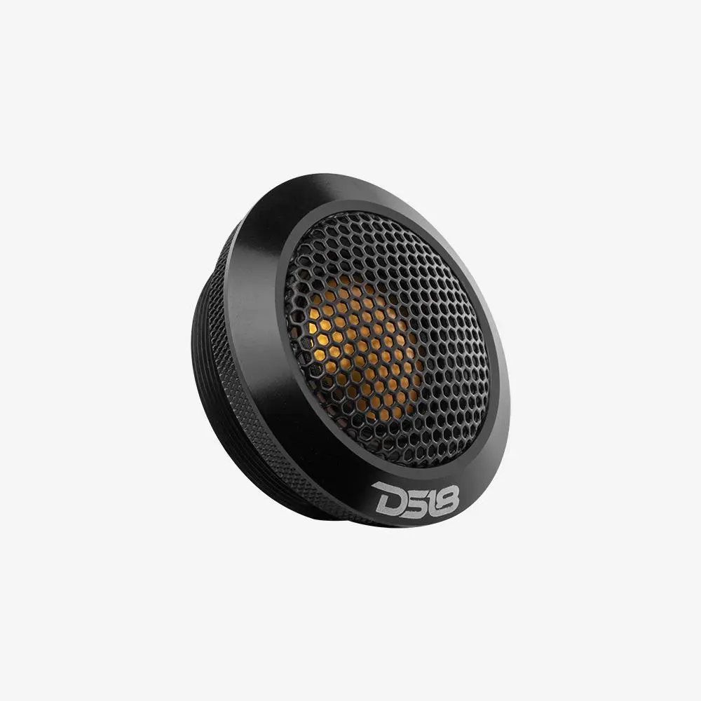 DS18 DS-DTX 2.2in Titanium Dome Tweeter - Aluminum Body, High-Quality High-Volume Speakers for Cars/SUVs/Jeeps with Included Mount for Car Audio Installation
