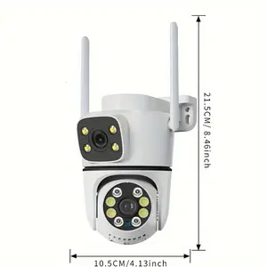 Home Indoor Use CCTV Camera with Safety Motion Detection Alarm Video Playback App Live View Surveillance System