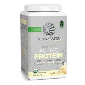 Sunwarrior Active Protein - repair muscle while replenishing vital minerals with 30g protein per serving