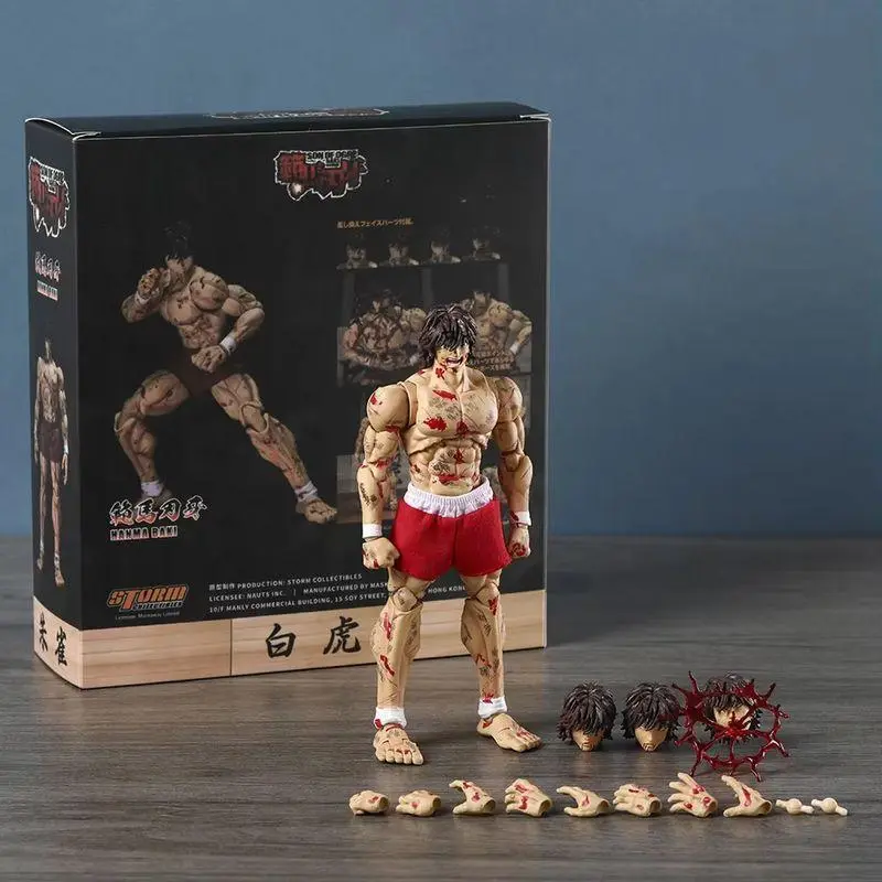 1/12 Son Of Ogre Baki Hanma Baki Venue Exclusive Version Action Figures Desktop Ornament Doll Boy Toy Surprise Gift Collectible