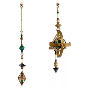 Vintage Golden Punk Goth Earrings with a Chunky Asymmetric Design Featuring Planet And Star Shapes, Perfect As a Gift for Women During Parties Or Holidays