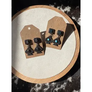 Small Spade Earrings