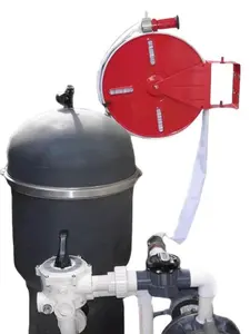 Permanent Swimming Pool Fire Hose Home Wildfire Protection System - Put your Pool Water to good use!