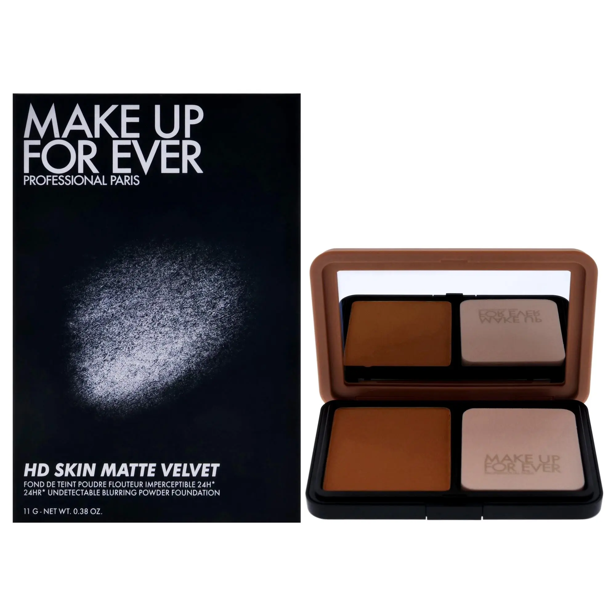 Make Up For Ever Women's HD Matte Compact Cosmetic Foundation - 2Y30 Warm Sand, Smooth Long-Wear, 0.38 oz Makeup