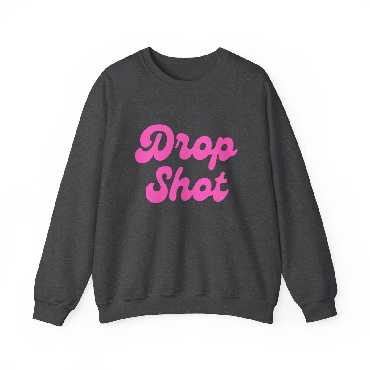 Pickleball Crewneck Sweatshirt | Drop Shot | Pink Wednesdays Collection