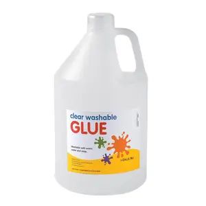 Gallon Clear Washable Glue, Basic Supplies, 1 Piece