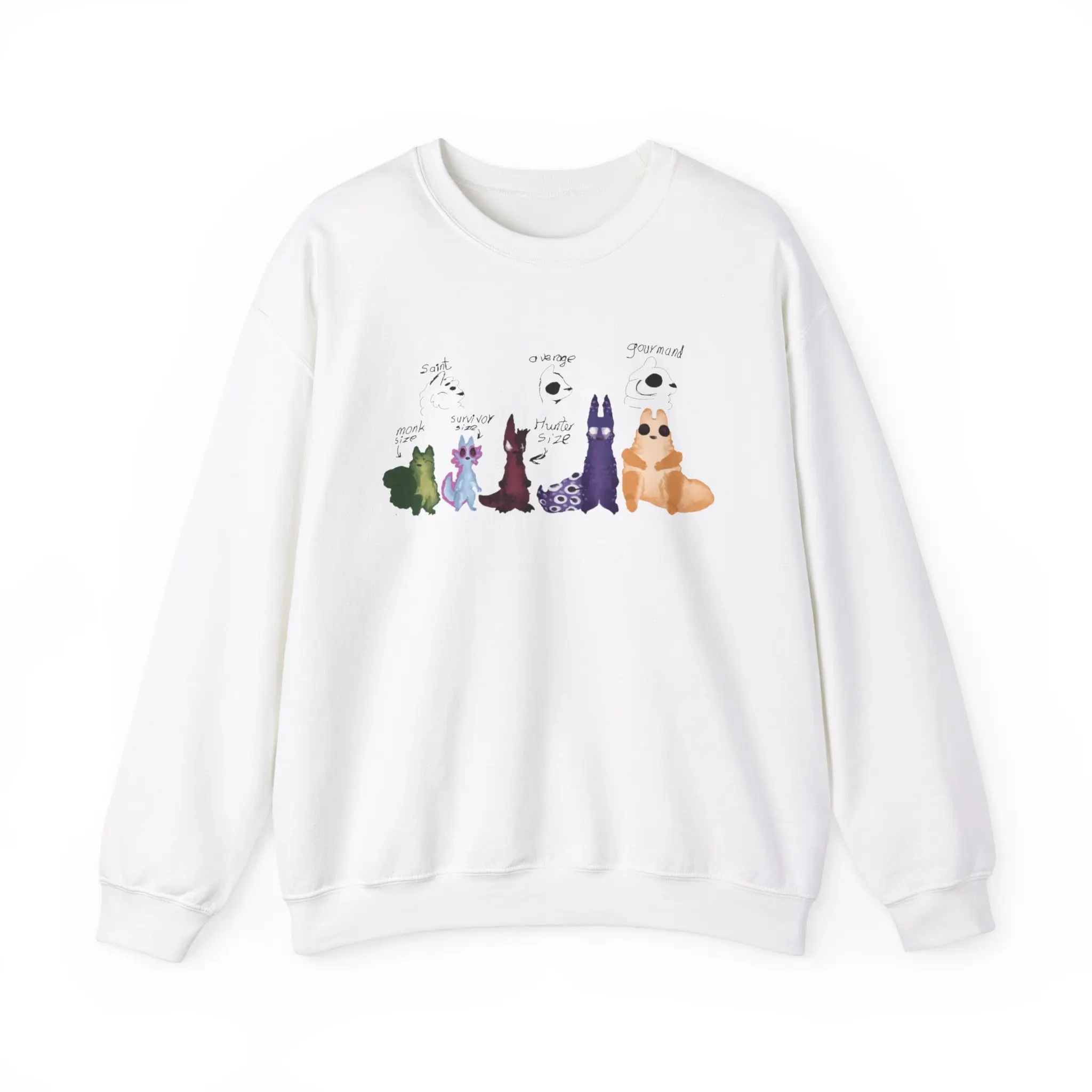 Christmas Video Game Rain World gift Crewneck Sweatshirt Gamer Sweatshirt, Crewneck Jumper, Video Game Gift, Game Lover Apparel for a Son, for daughter