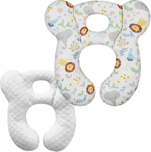 Summer Spring Gift aby Travel Pillow, Upgrade U-Shape Infant Pillow for Car Seat Pushchair and Stroller, Soft Comfortable Sleep Cushion for Kids Newborn and Toddler