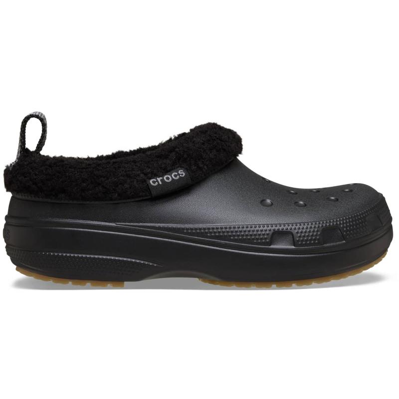Crocs Adult Classic Lined Shorty Clogs, Fuzzy Slippers
