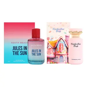 Bundle of South Beach Jules in the Sun and Marshmellow Plus Eau De Parfum Vaporisateur Natural Spray 100Ml 3.4fl/oz.