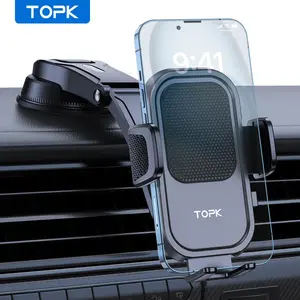 Car Phone Holder, Adjustable Universal Car Phone Holder with Hook Clip, Car Interior Accessories Compatible with Most Phones, Car Phone Mount, Cell Phone Holder