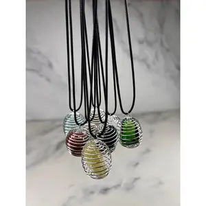 Crystal Cage Necklace