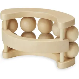 Relax Massage Ball Roller - Handheld Wooden Total Body Massager for Back, Neck, Foot, Calf, Leg, Arm |   Deep Tissue Massager Relief for Sore Muscles