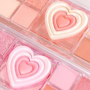 Peripera All Take Mood Like Palette Periyĩe Collection - Cute Peach Shadow, Matte Finish, Handy for Mother's Day Gift Pallets Nude Eyeshadow shimmer finish