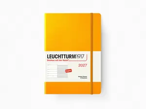 2027 Leuchtturm 1917 Weekly Planner & Notebook - SUNFLOWER Softcover