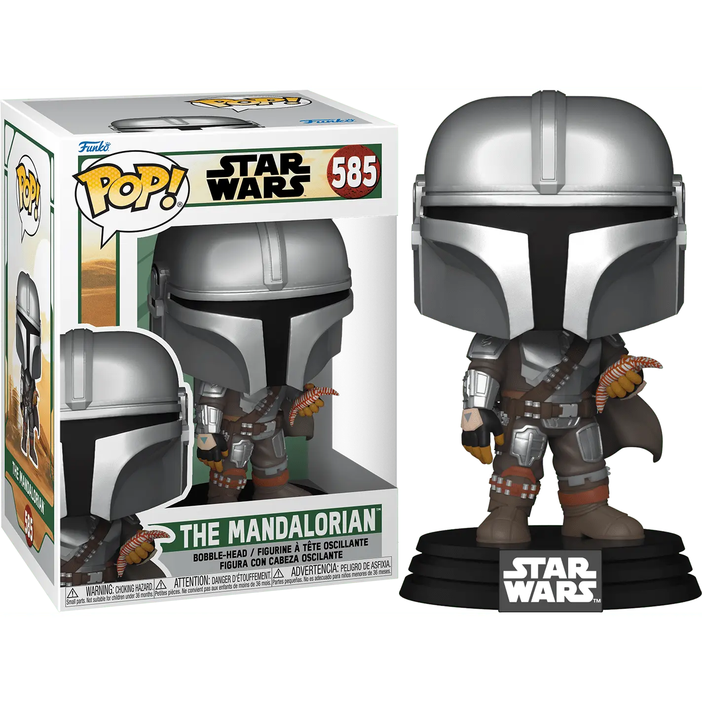 Funko Pop The Mandalorian Signed Bryce Dallas Howard #585
