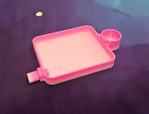 Diamond Art Storage Tray with Washi, Smaller Diamond Painting Trays with Stopper, Round Art Dot Container Holder, Practical Rhinestone Tray