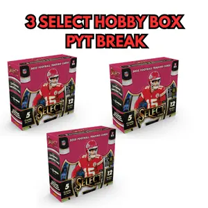 PYT Break - (3 Box) 2025 Panini Select Hobby Box NFL Trading Cards