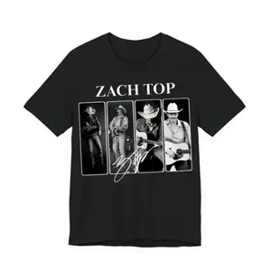 Retro Rodeo Vibes – Zach Top Graphic Tee, Comfort Colors Shirt , Graphic Tee, Summer Outfits, Unisex Tee