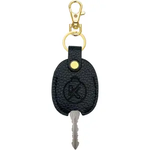 Leather Key Sleeve for Broken Key, Car Key Cover, Key Loop Replacment, Key Fod Protector Keychain for Women/Men