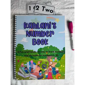 Personalized Kids Number Book