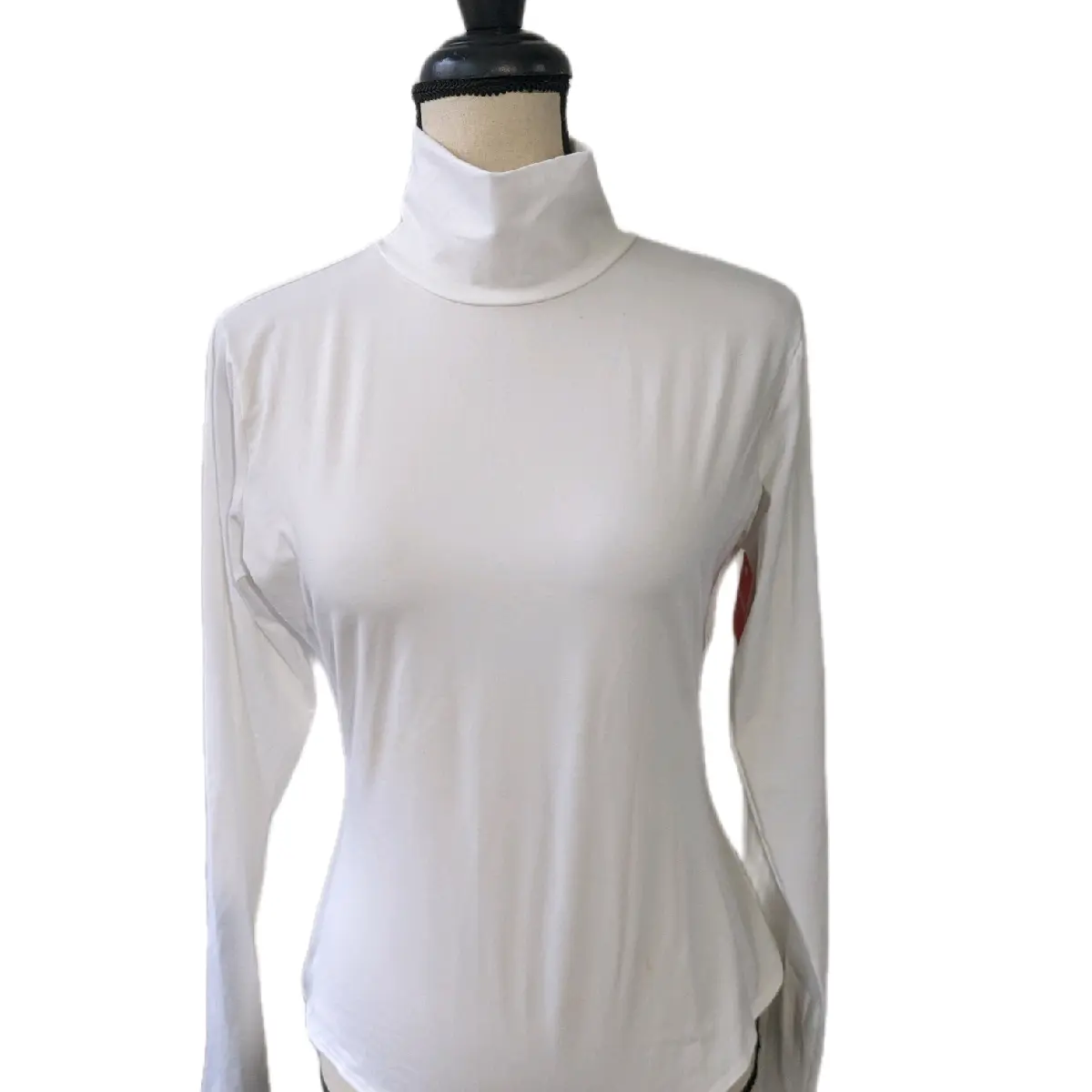 NWT Spanx Turtleneck Long sleeve Bodysuit XL Essential Fit