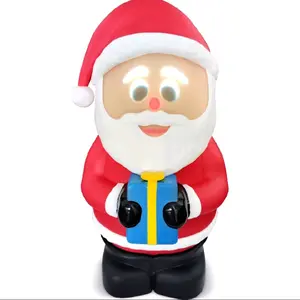 Blink Tech SanTek Claus with Built-in Projector & Speaker 40 Mins Joking Singing Talking Face Making LED Light Array Indoor Outdoor Holiday Home Decor