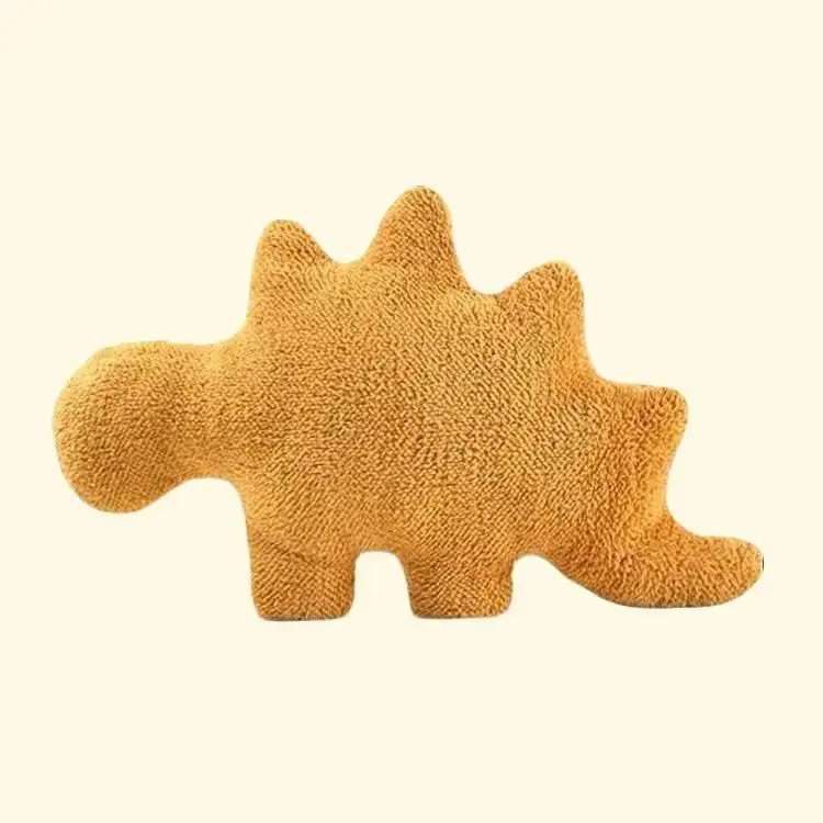 Stegotaurus DinoNuggie Plush Pillow - Washable, Breathable, Skin-Friendly travel comfortable side warm
