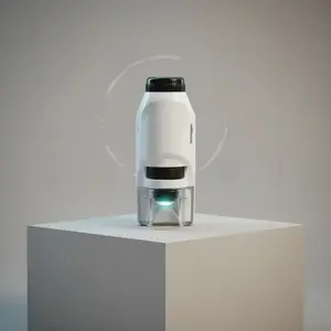 AAA Batteries Required Pocket Microscope, 60-120x Educational Mini Handheld Microscope with LED Light, Outdoor Children Stem Toy (without Battery), Portable