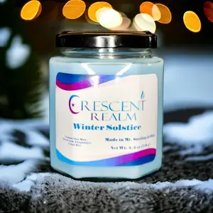 Winter Solstice Candle
