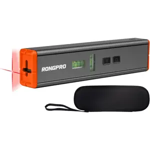 Portable Laser Level with Magnetic -Multipurpose 15Ft Cross Leveling Line,Mini Torpedo Level for Hanging Picture Wall Writing Home Renovation