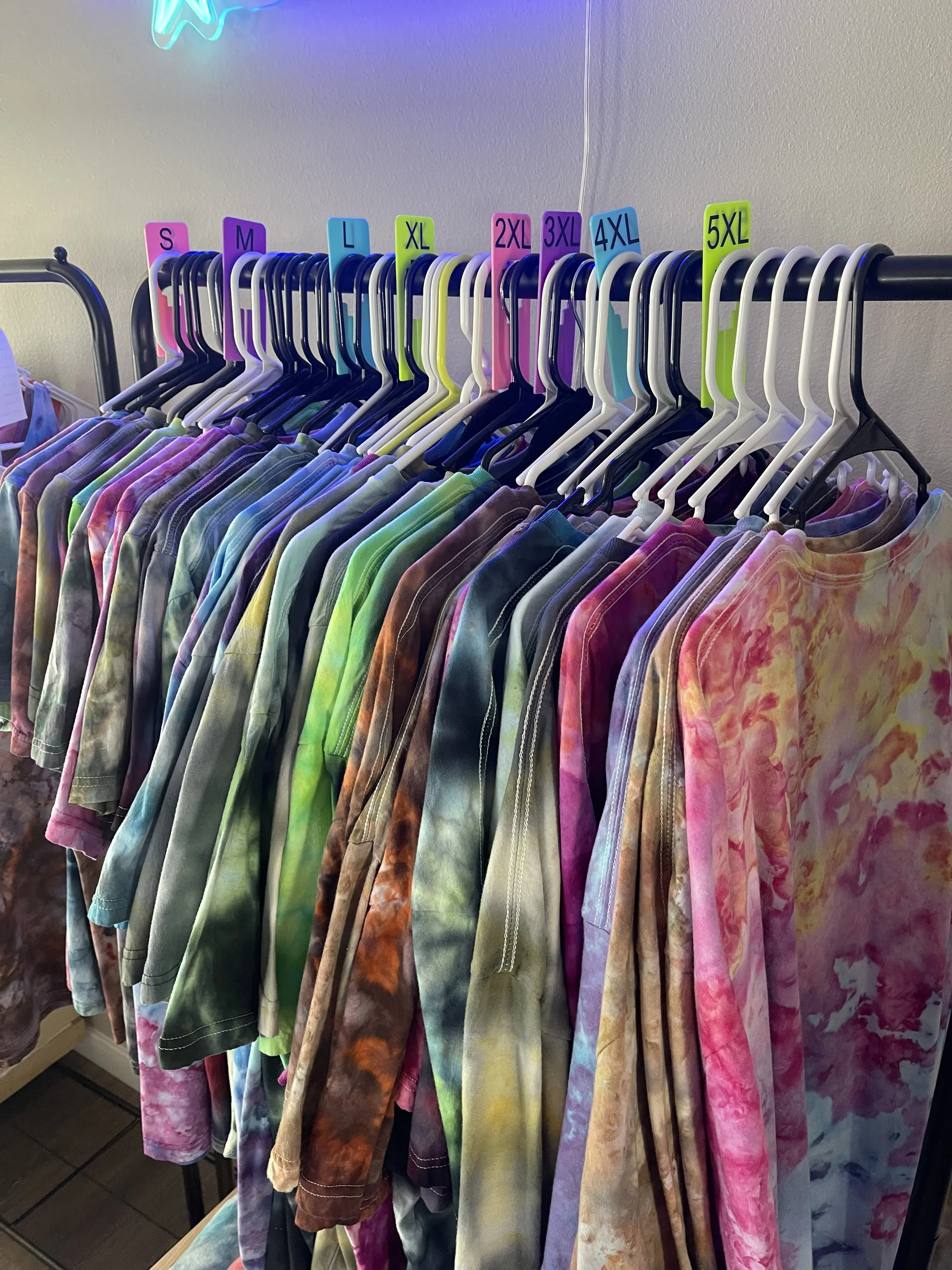 Artist Choice: Tie Dye T-Shirt (Unisex) Cotton Menswear Tshirt Casual Top