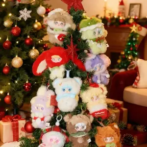 Oxygen Yooki Christmas Ding Dong Blind Box Series, Cute Collectible Toy, Includes 8 Regular Styles & 2 Hidden Styles, Perfect Gift, Blind Bag